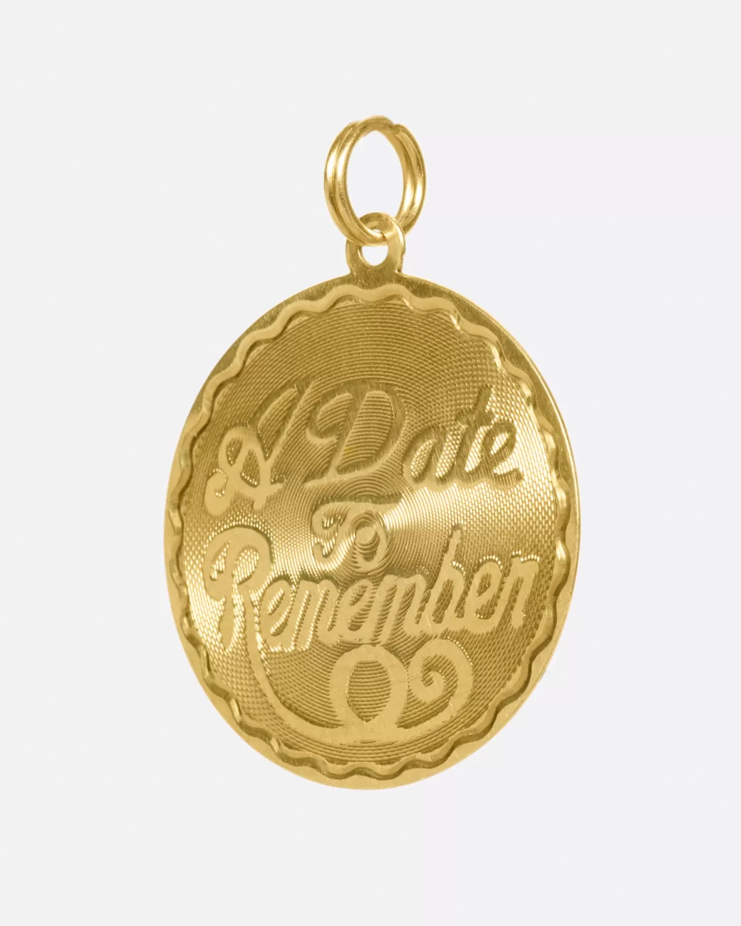 Vintage>Love Adorned Vintage A Date To Remember Pendant