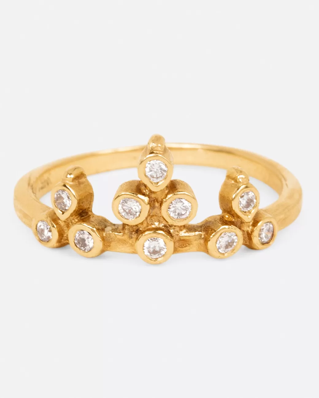 Engagement>KAREN KARCH Belgian Tiara Ring