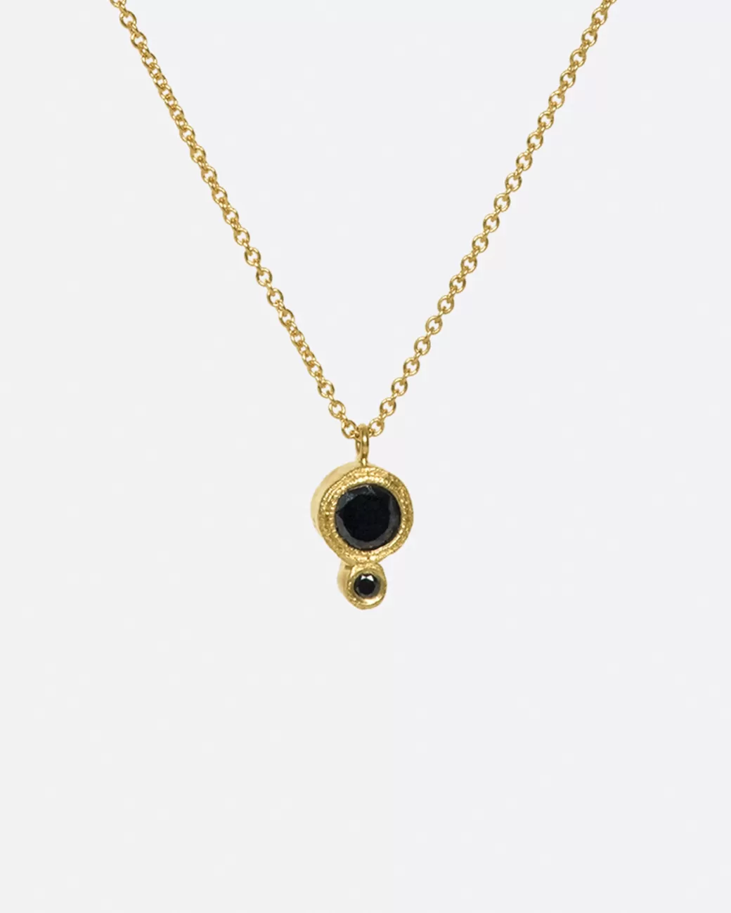 Contemporary>AILI Black Diamond Double Necklace