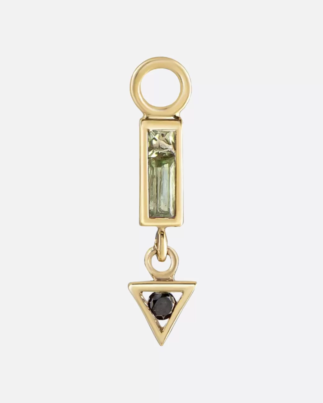 Charms>METIER BY TOMFOOLERY Black Diamond Mini Az Dangle