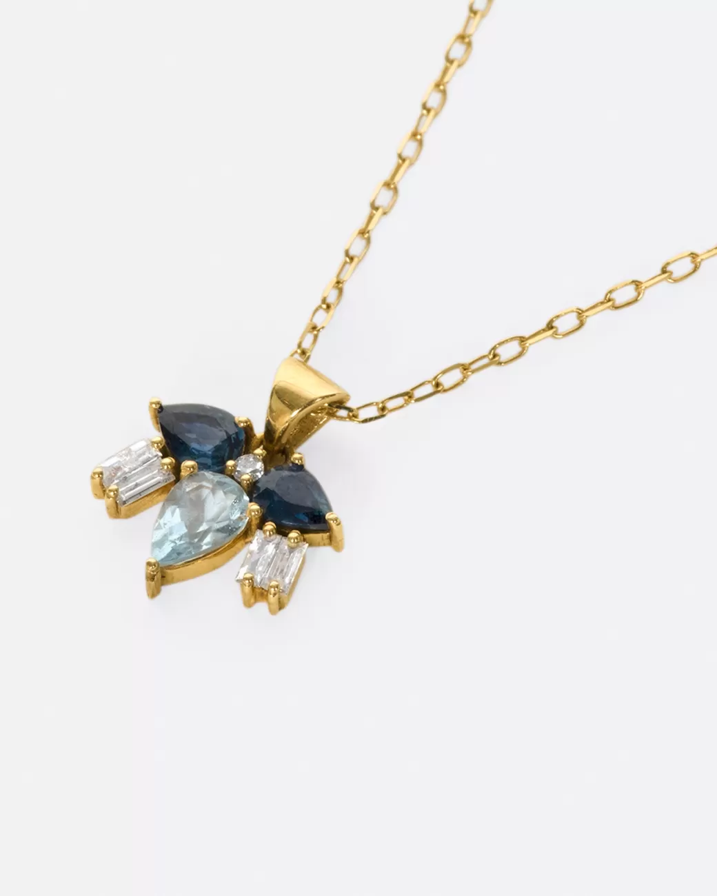 Contemporary>EVA NOGA Blue Muska Necklace