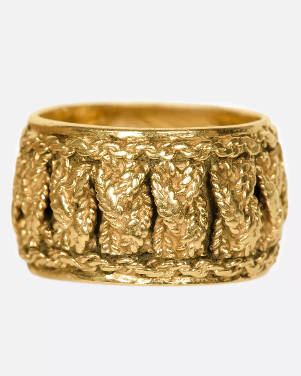 Vintage>Love Adorned Vintage Braided Cigar Band