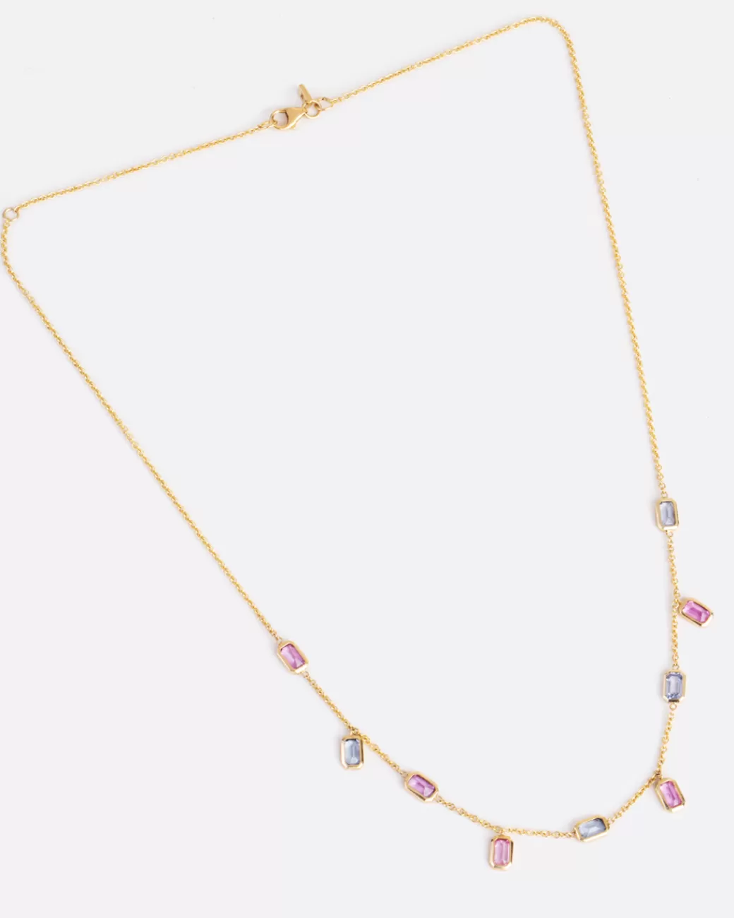 Contemporary>Era Brick Brigade Mixed Sapphire Necklace