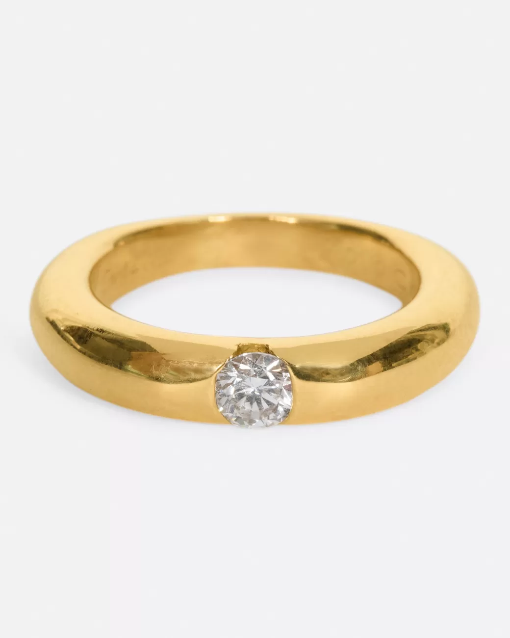 Engagement>Love Adorned Vintage Cartier Round Diamond Band