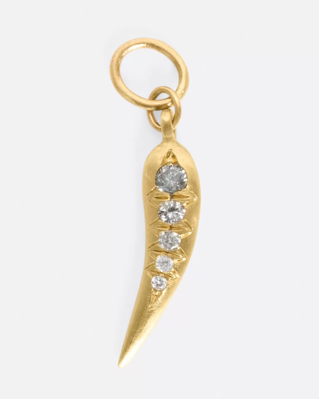 Contemporary>DAN-YELL Chili Charm With Gray Diamonds