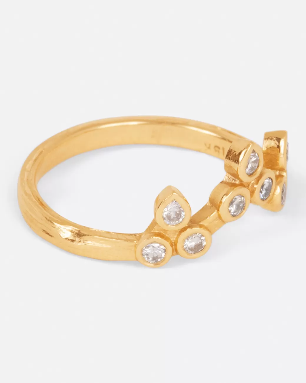 Engagement>KAREN KARCH Curved Belgian Tiara Ring