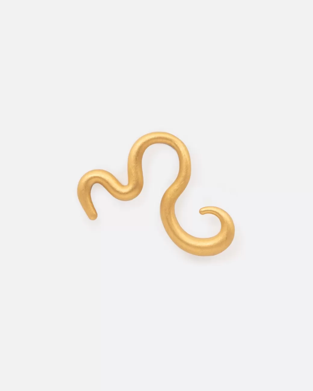 Contemporary>LORI LEVEN Curved Snake Stud