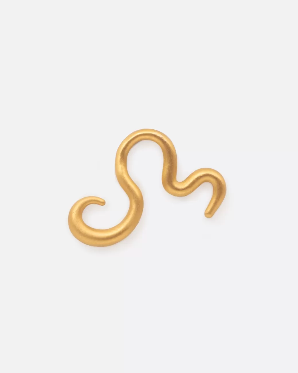 Contemporary>LORI LEVEN Curved Snake Stud