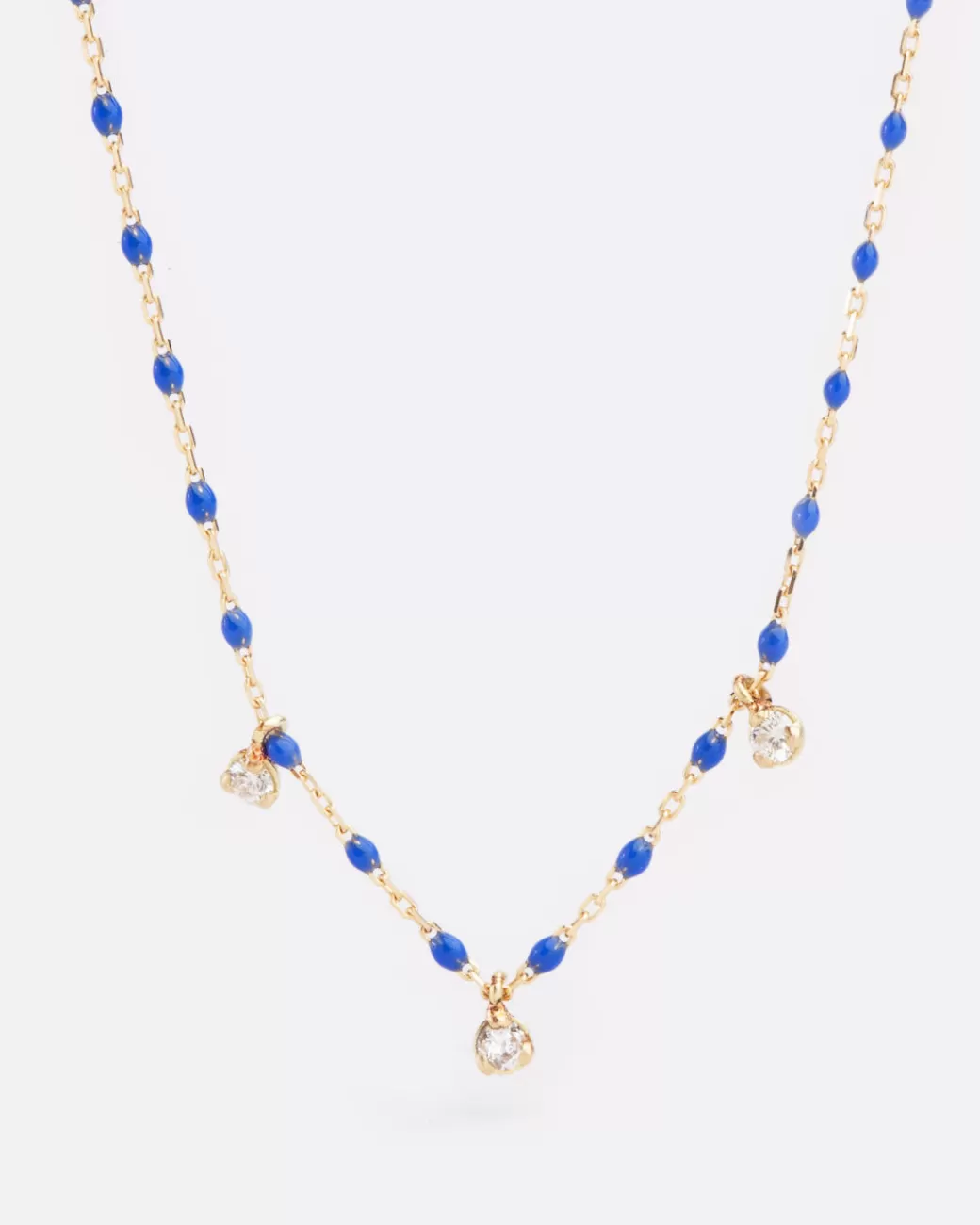 Contemporary>GIGI CLOZEAU Diamond And Resin Necklace