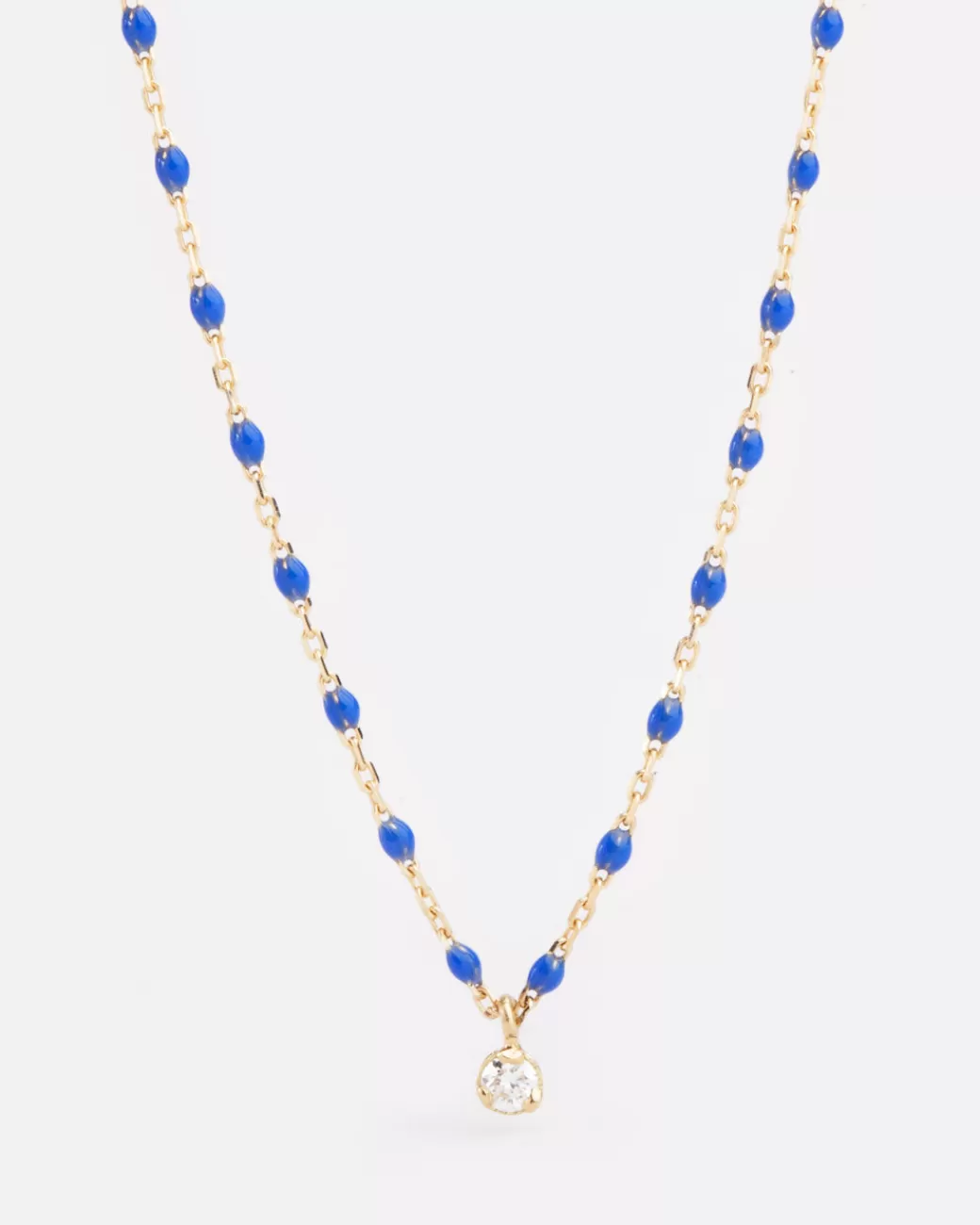 Contemporary>GIGI CLOZEAU Diamond And Resin Necklace