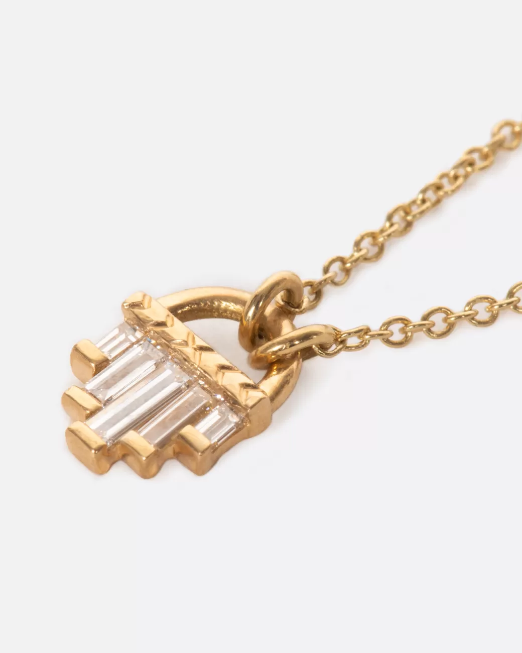 Contemporary>ARTEMER Diamond Art Deco Necklace