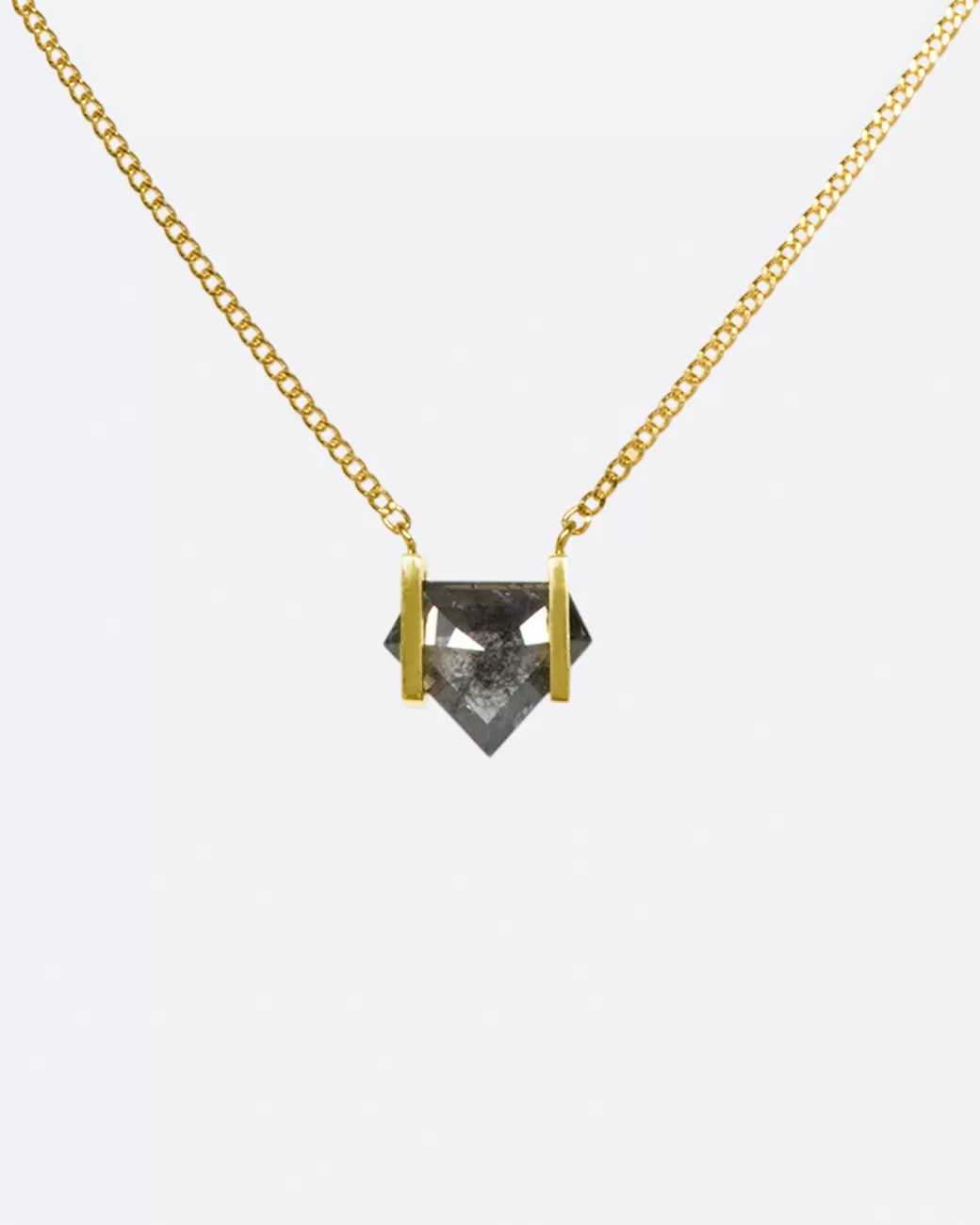 Contemporary>JANUKA Diamond Band Necklace