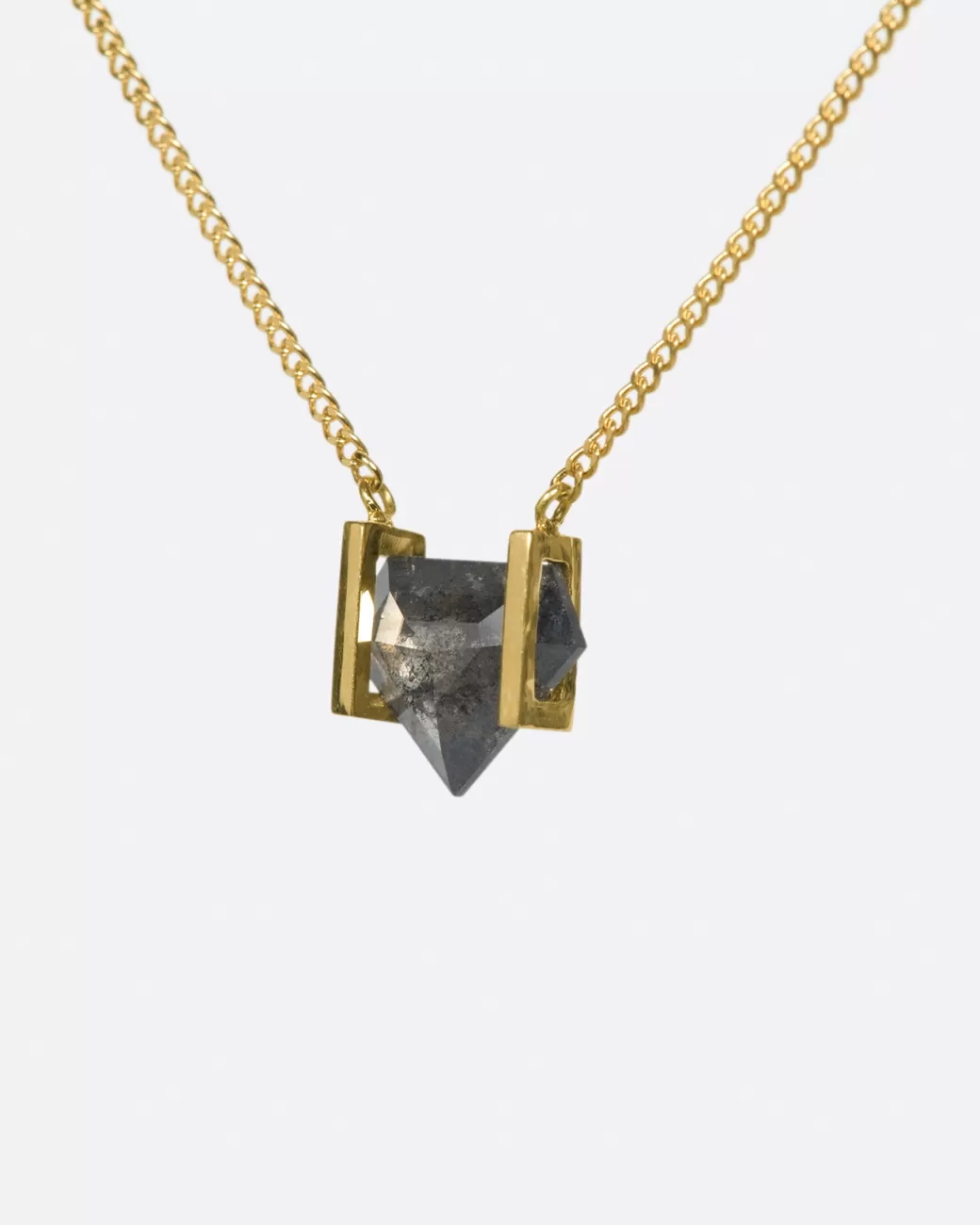 Contemporary>JANUKA Diamond Band Necklace