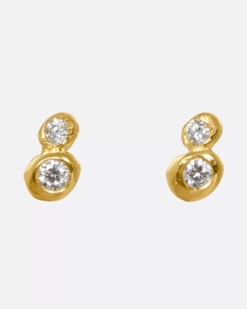 Contemporary>KIMBERLIN BROWN Diamond Bubble Studs