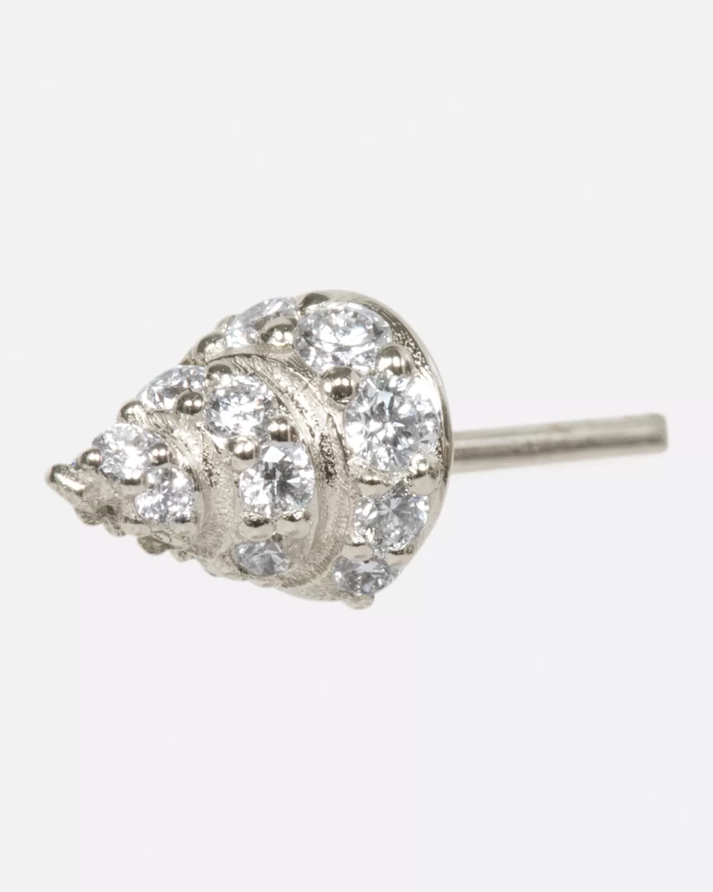 Contemporary>SELIN KENT Diamond Conical Shell Stud