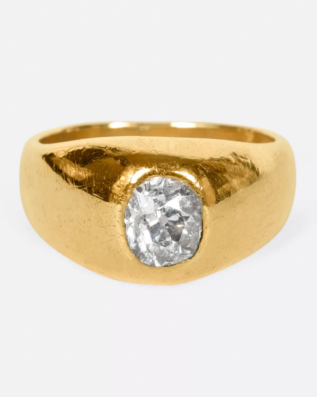 Vintage>Love Adorned Vintage Diamond Dome Ring