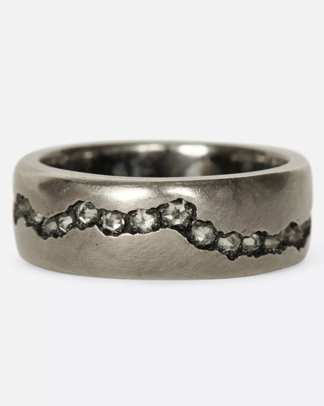 Contemporary>TODD POWNELL Diamond Fissure Band