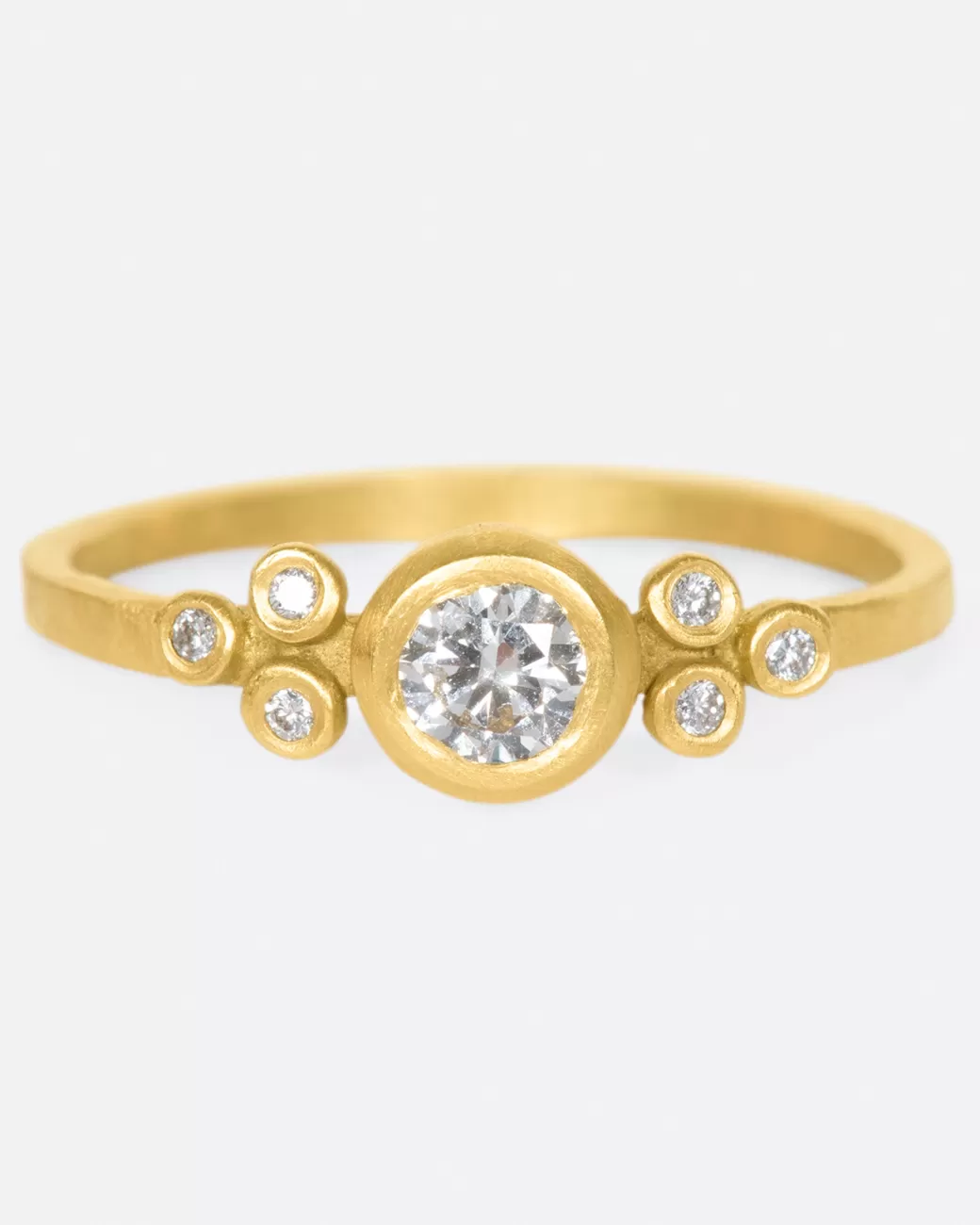 Contemporary>ANANDA KHALSA Diamond Flourish Ring