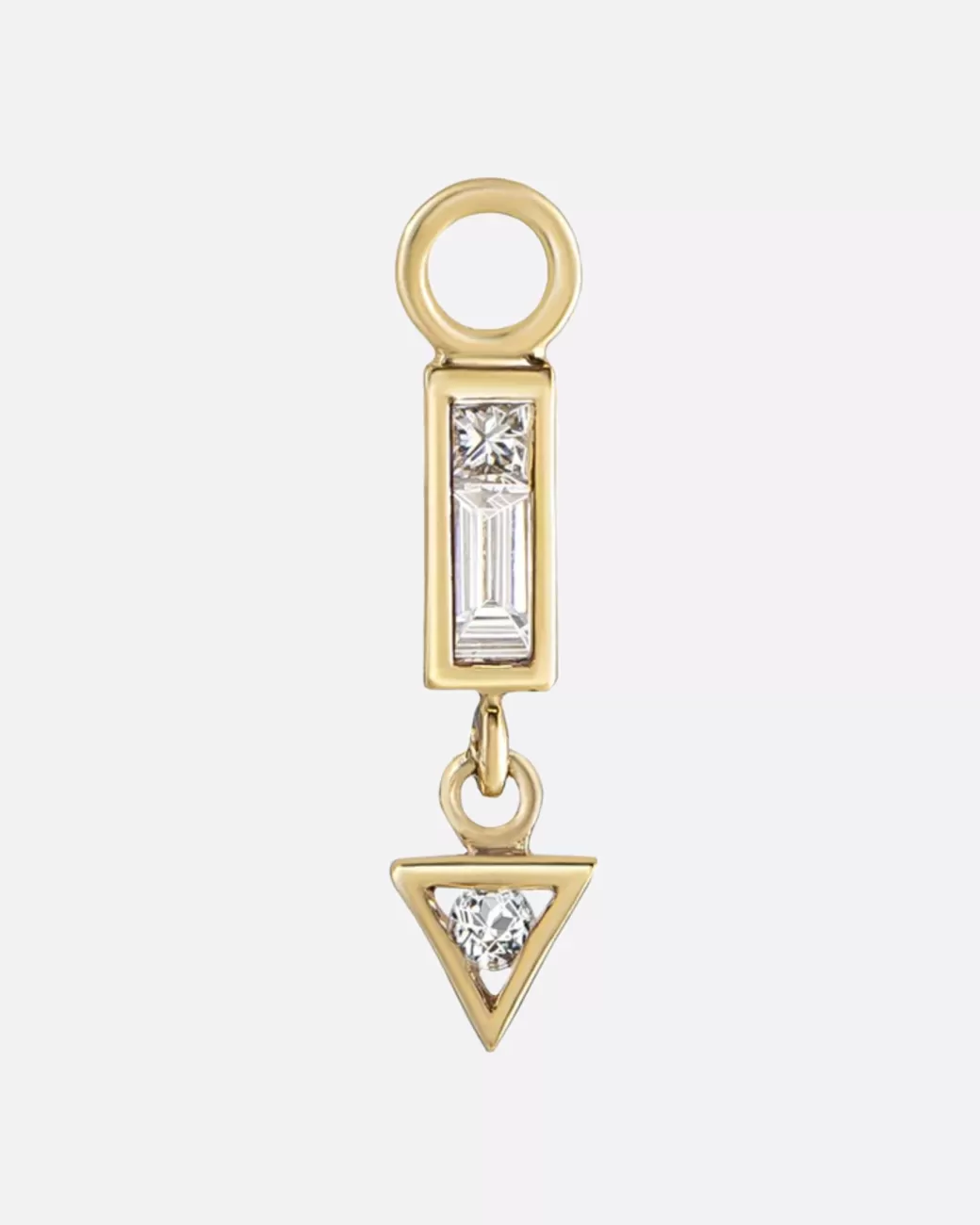 Charms>METIER BY TOMFOOLERY Diamond Mini Az Dangle