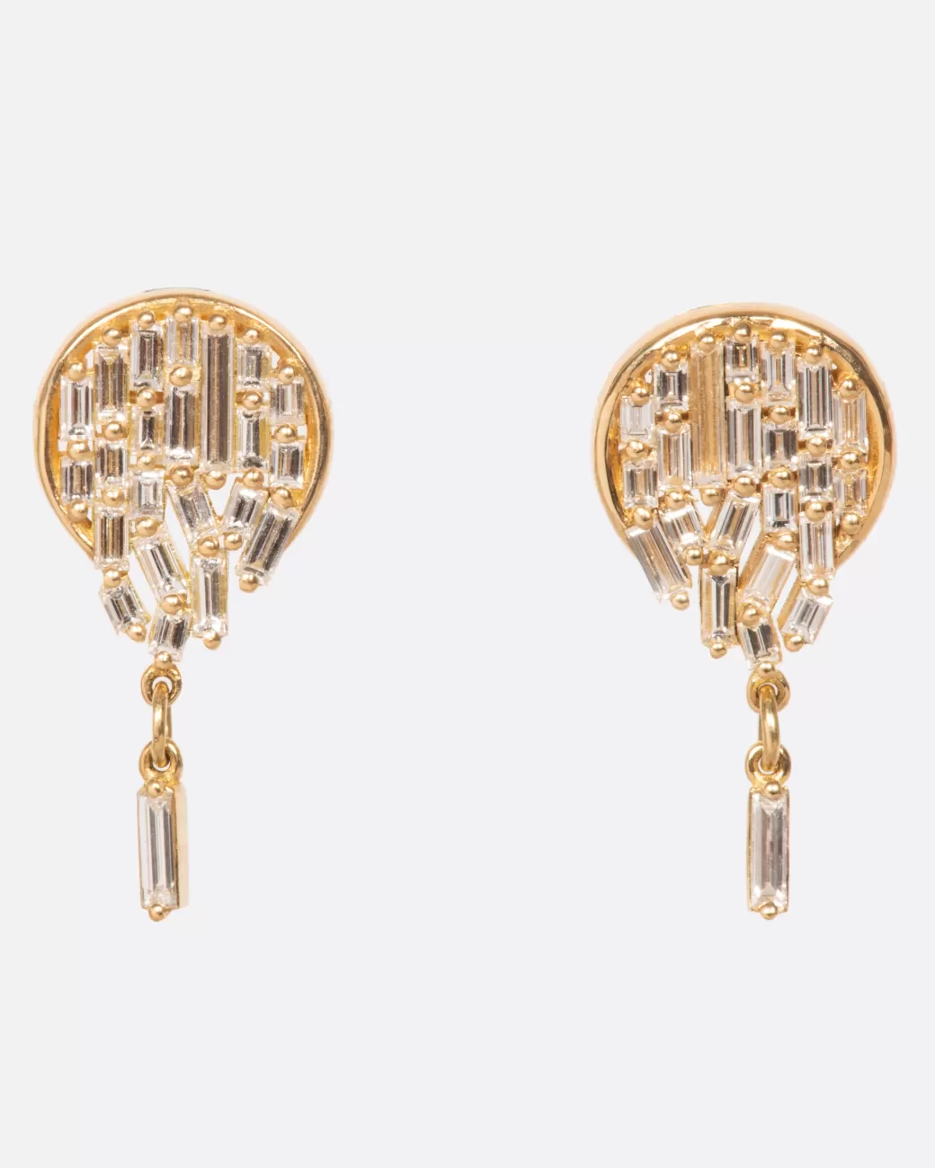 Contemporary>ARTEMER Diamond Mosaic Earrings