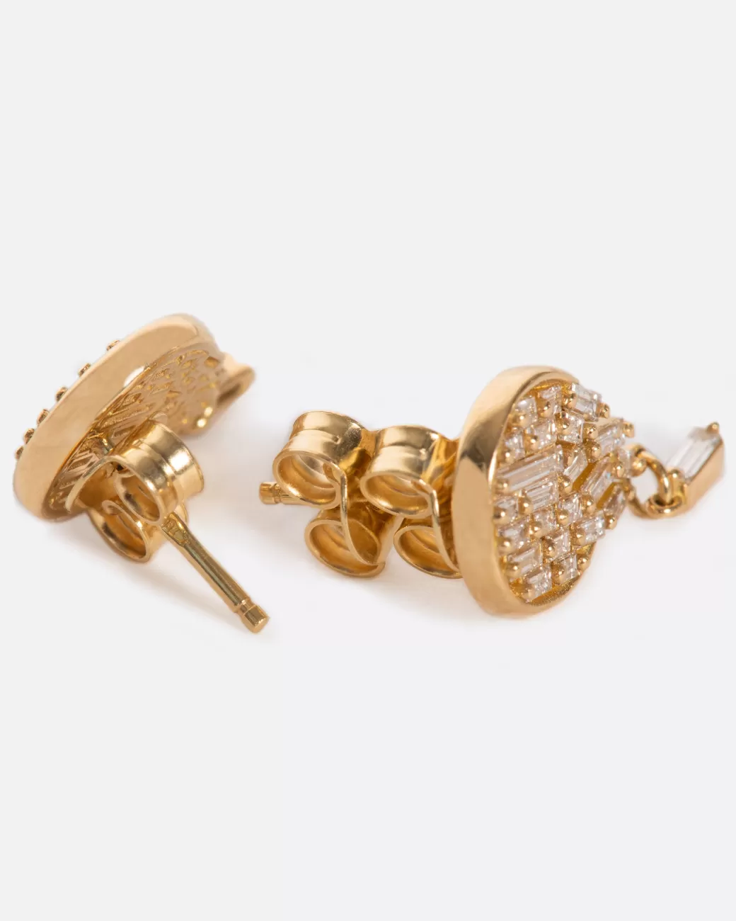 Contemporary>ARTEMER Diamond Mosaic Earrings