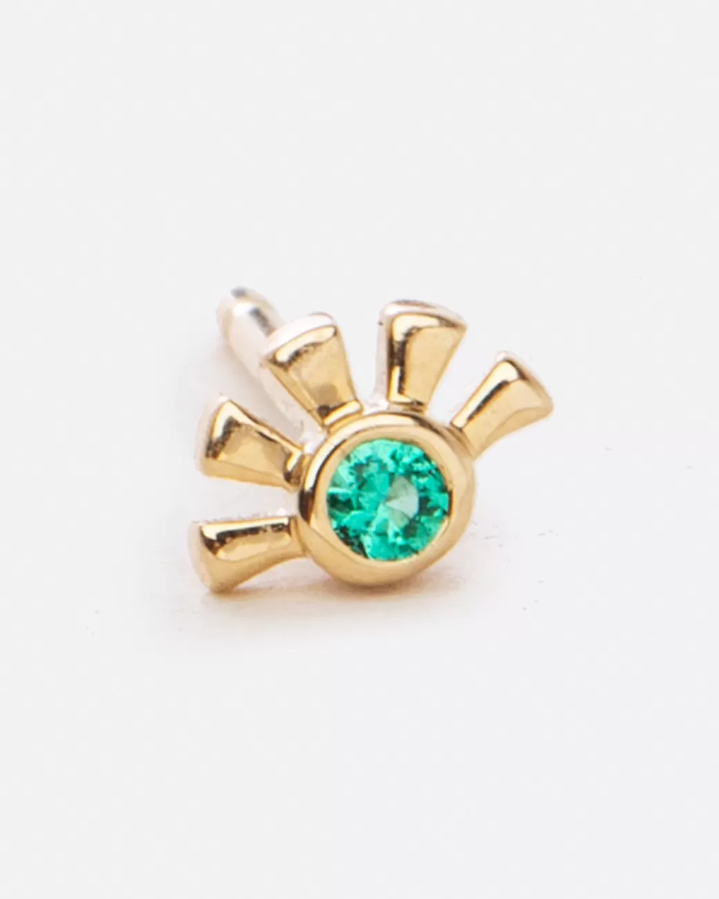 Contemporary>SELIN KENT Emerald Mini Helia Earring