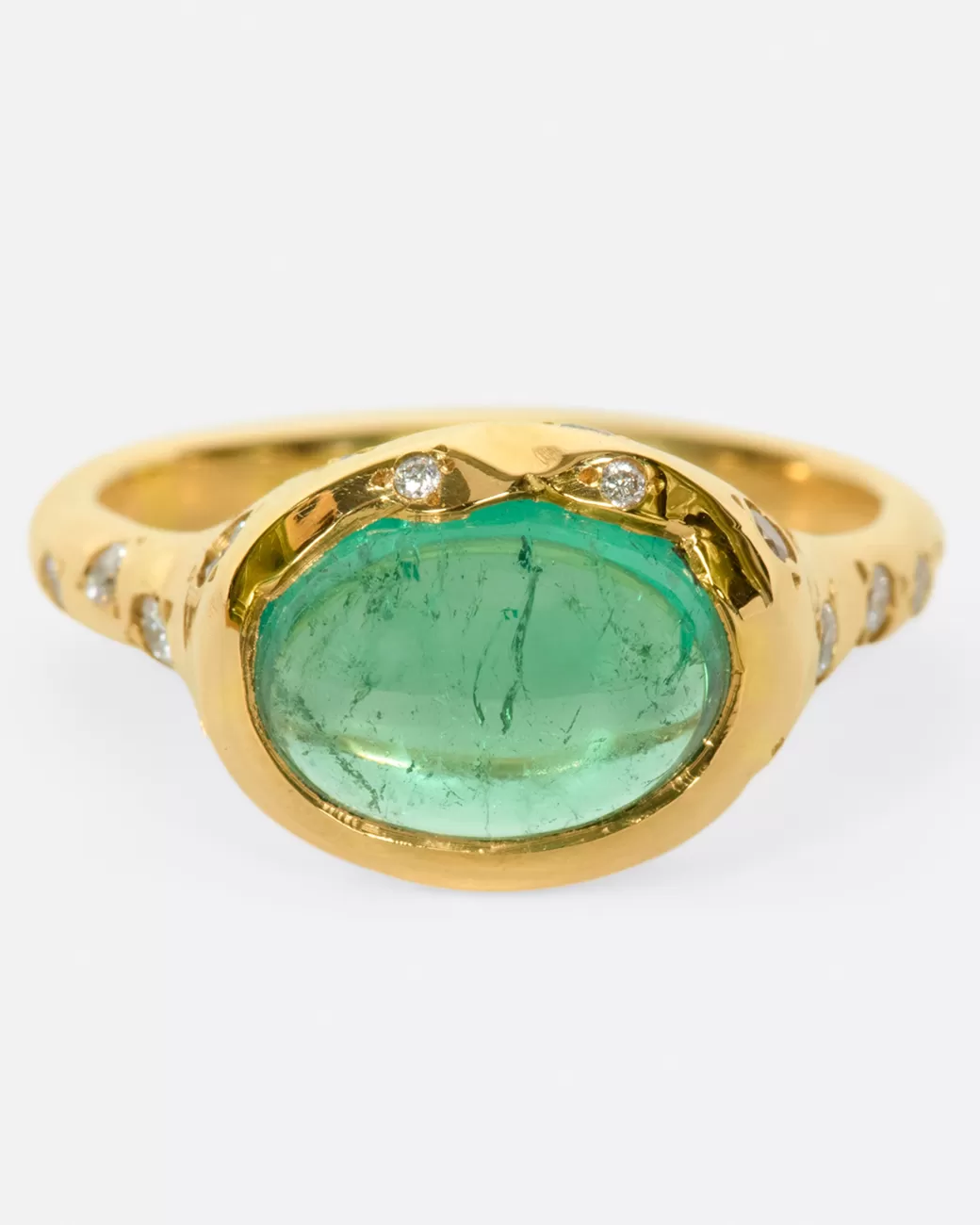 Contemporary>KIMBERLIN BROWN Emerald Orbit Ring