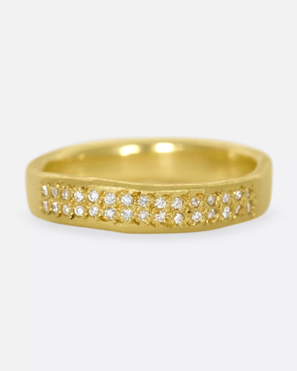 Contemporary>AILI Flow Ring With White Diamonds