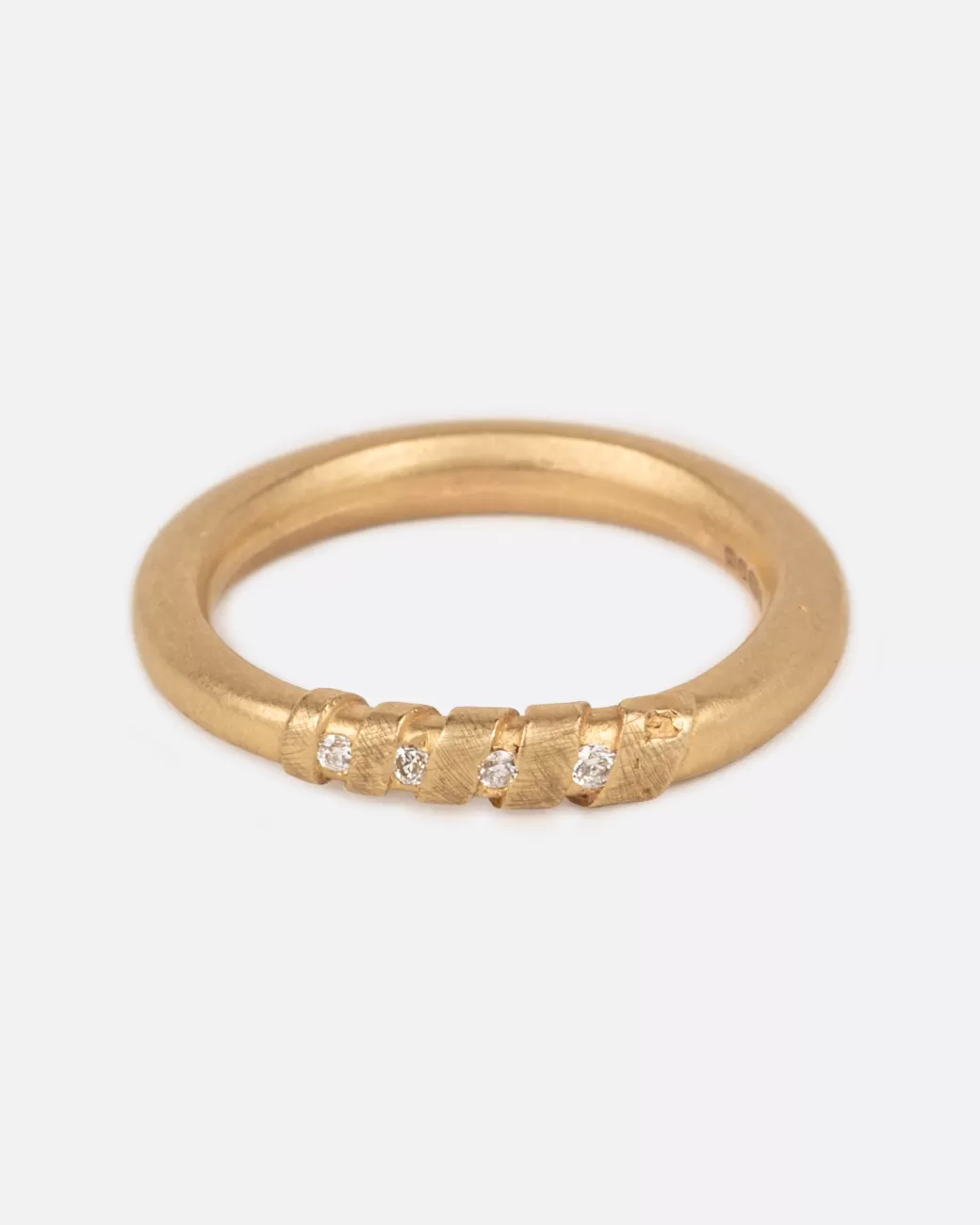 Contemporary>FRASER HAMILTON Gold Wrapped Diamond Ring