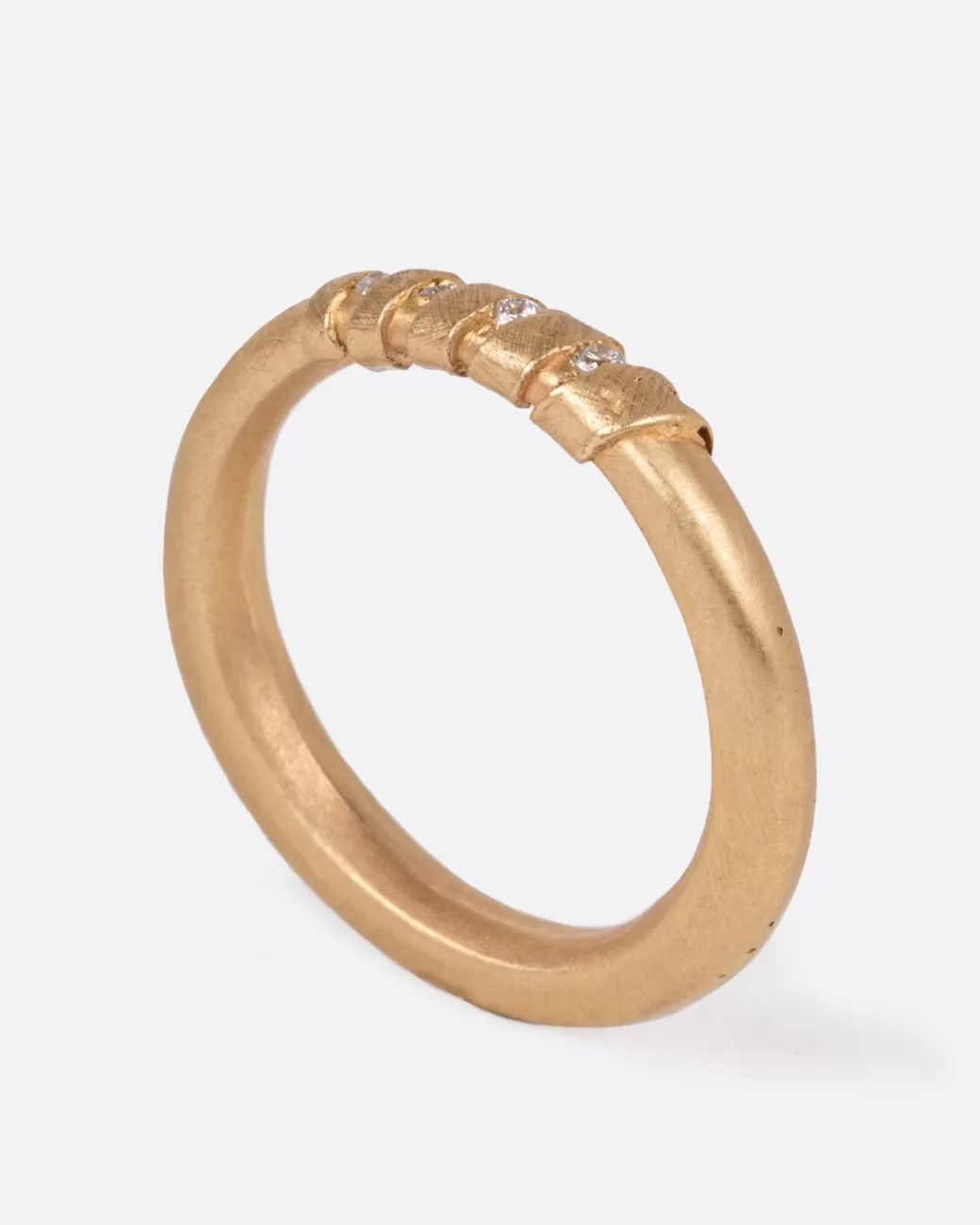 Contemporary>FRASER HAMILTON Gold Wrapped Diamond Ring