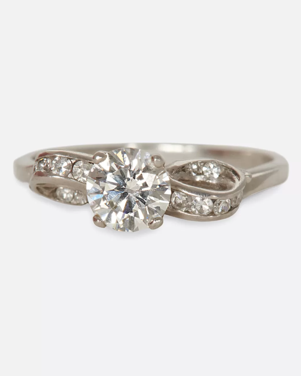 Vintage>Love Adorned Vintage Infinity Diamond Ring