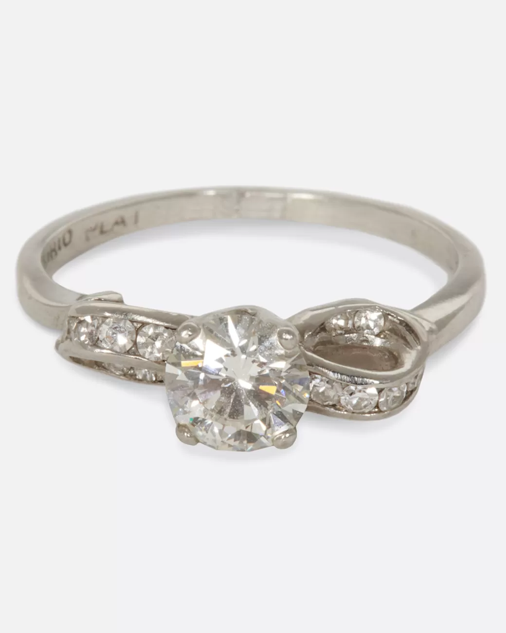 Vintage>Love Adorned Vintage Infinity Diamond Ring