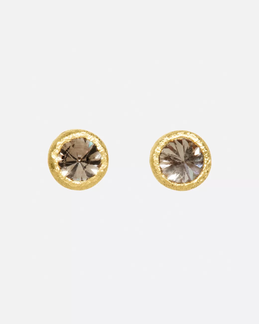 Contemporary>TODD POWNELL Inverted Brown Diamond Earrings