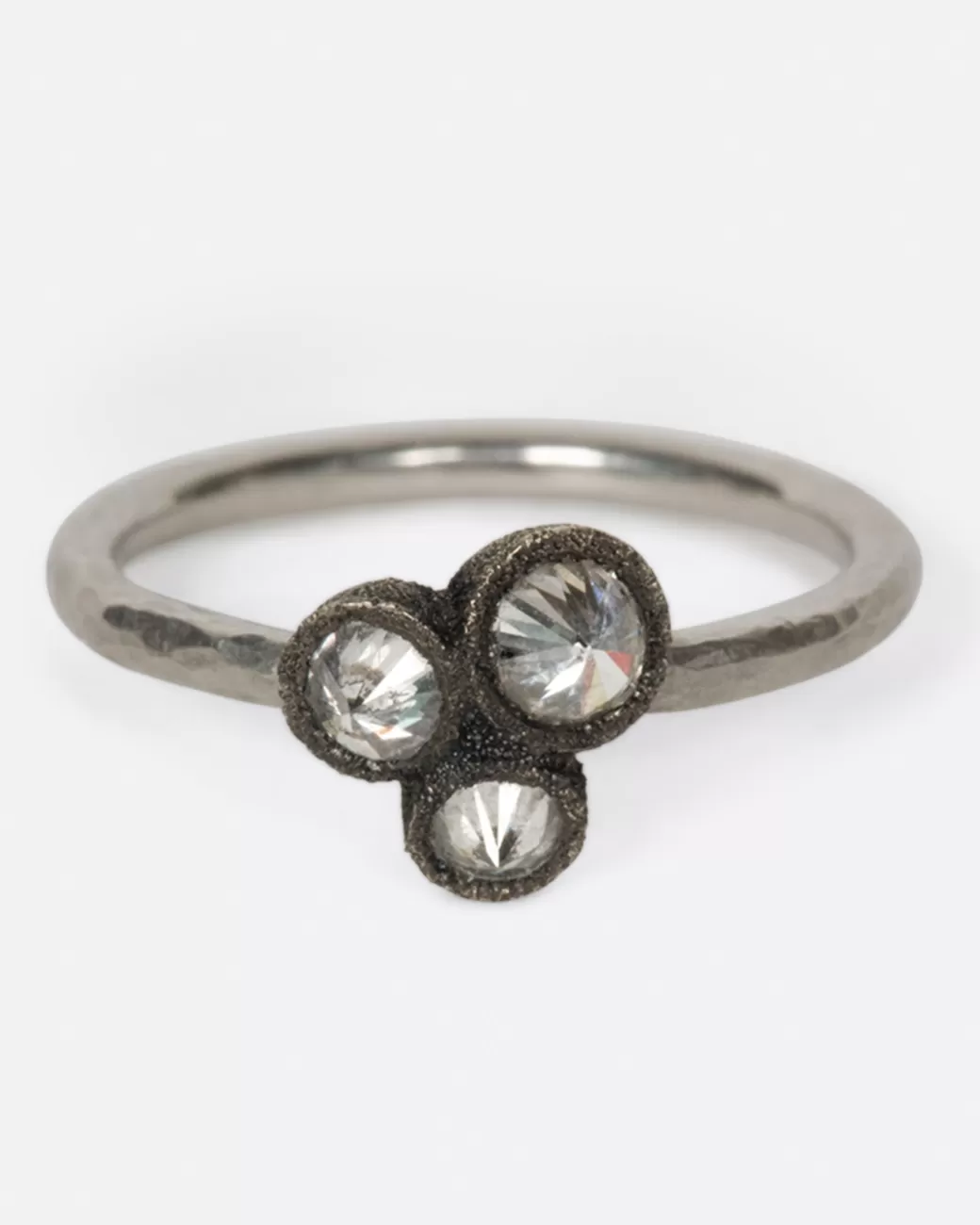 Contemporary>TODD POWNELL Inverted Diamond Trio Ring