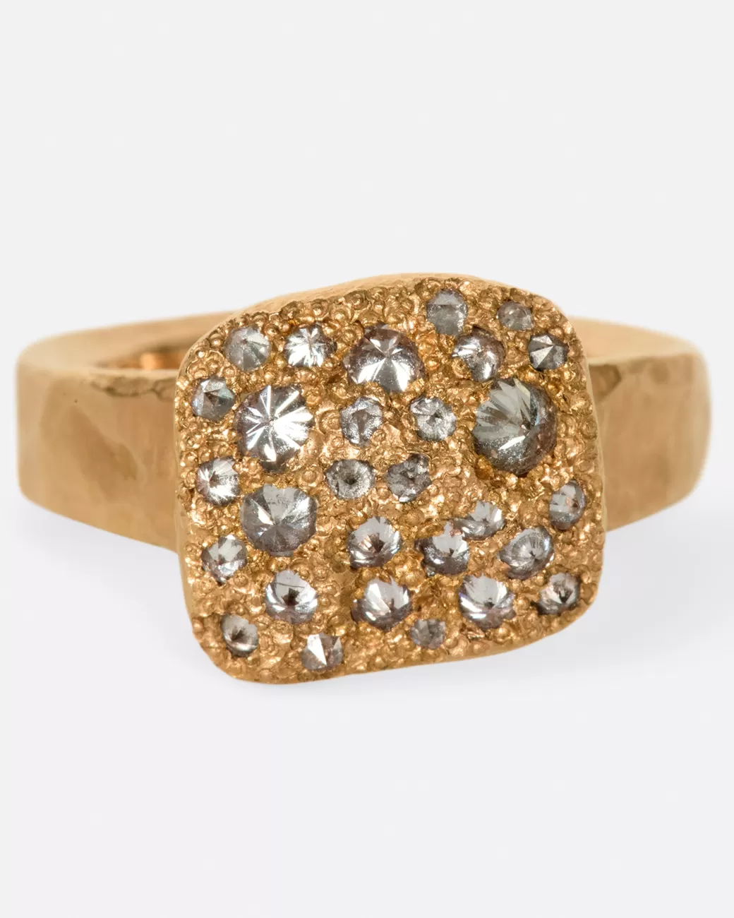 Contemporary>TODD POWNELL Irregular Rose Gold Ring