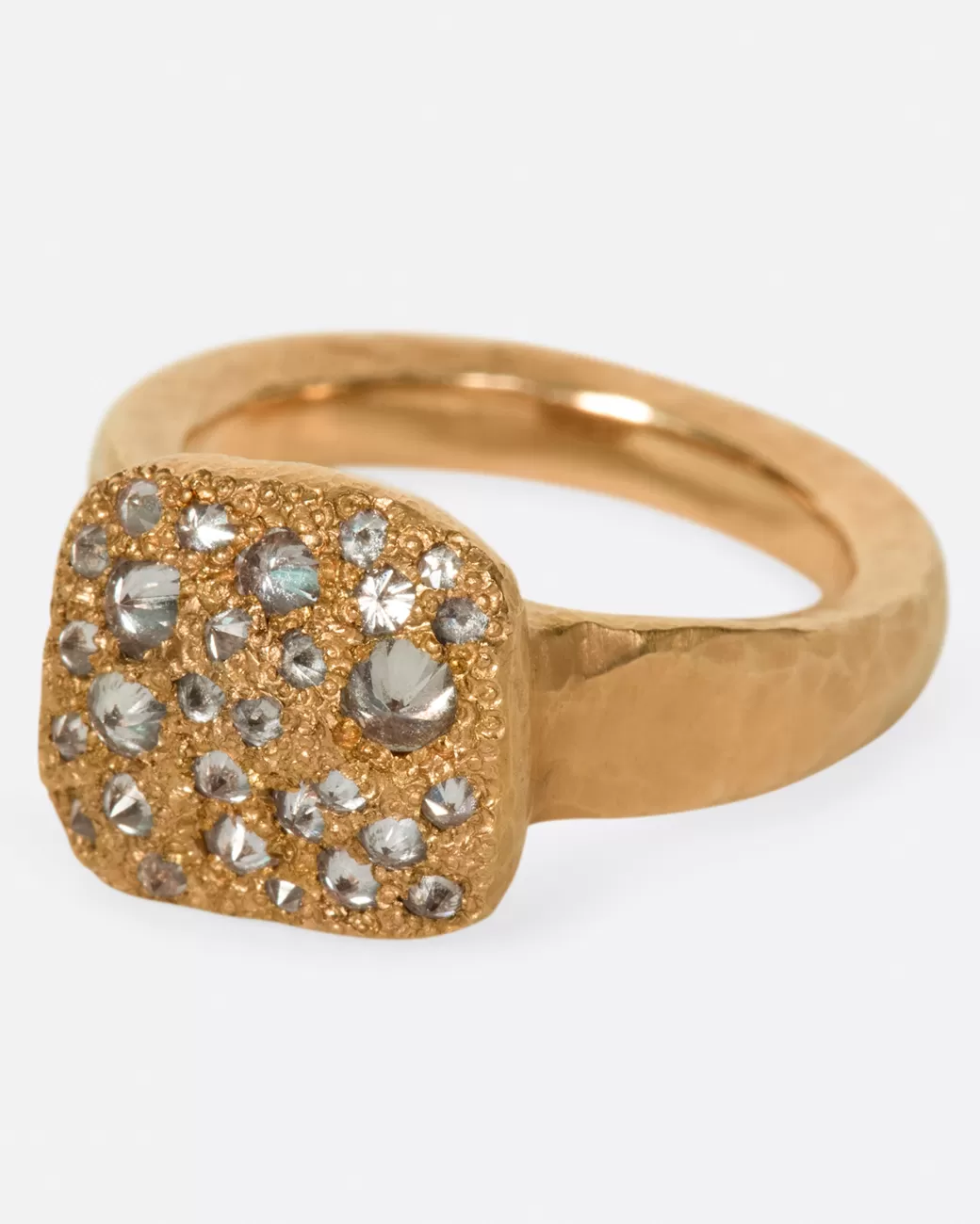 Contemporary>TODD POWNELL Irregular Rose Gold Ring