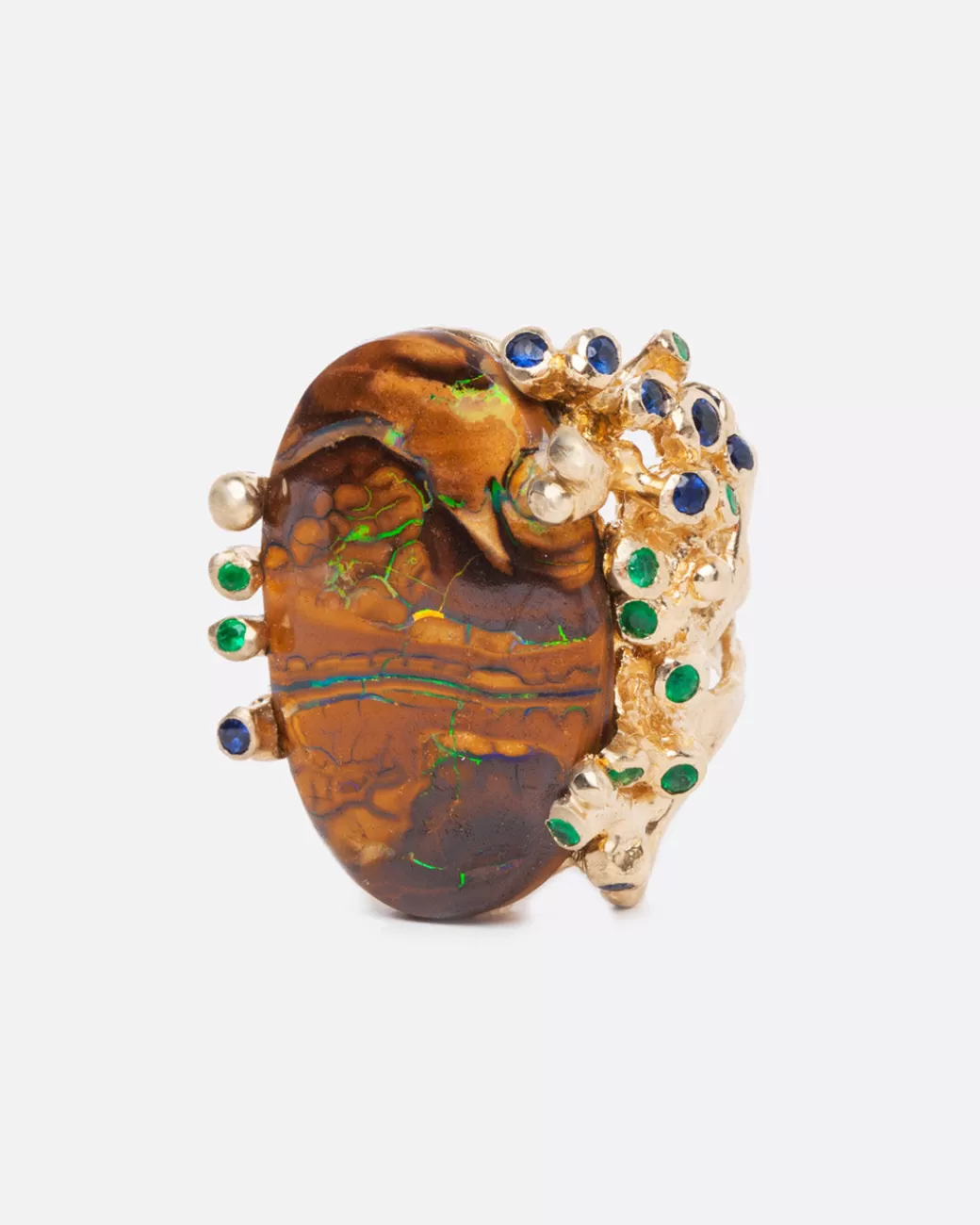 Contemporary>KIMBERLIN BROWN Koroit Opal Cocktail Ring