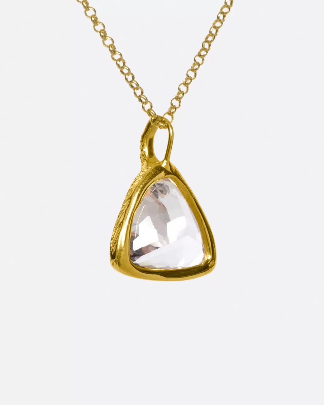 Contemporary>KIKA ALVARENGA Kunzite Gota Necklace