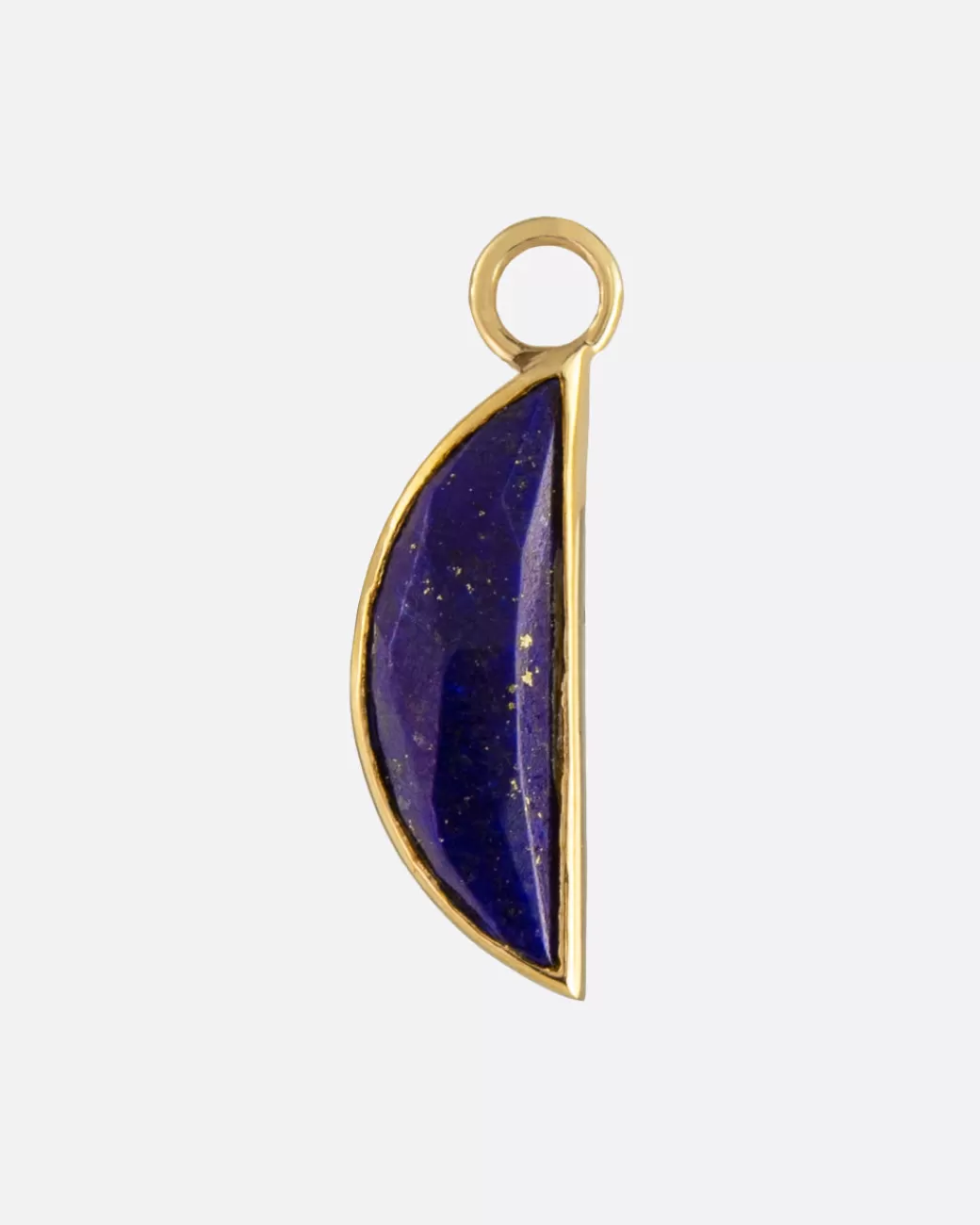 Contemporary>METIER BY TOMFOOLERY Lapis Half Moon Dangle