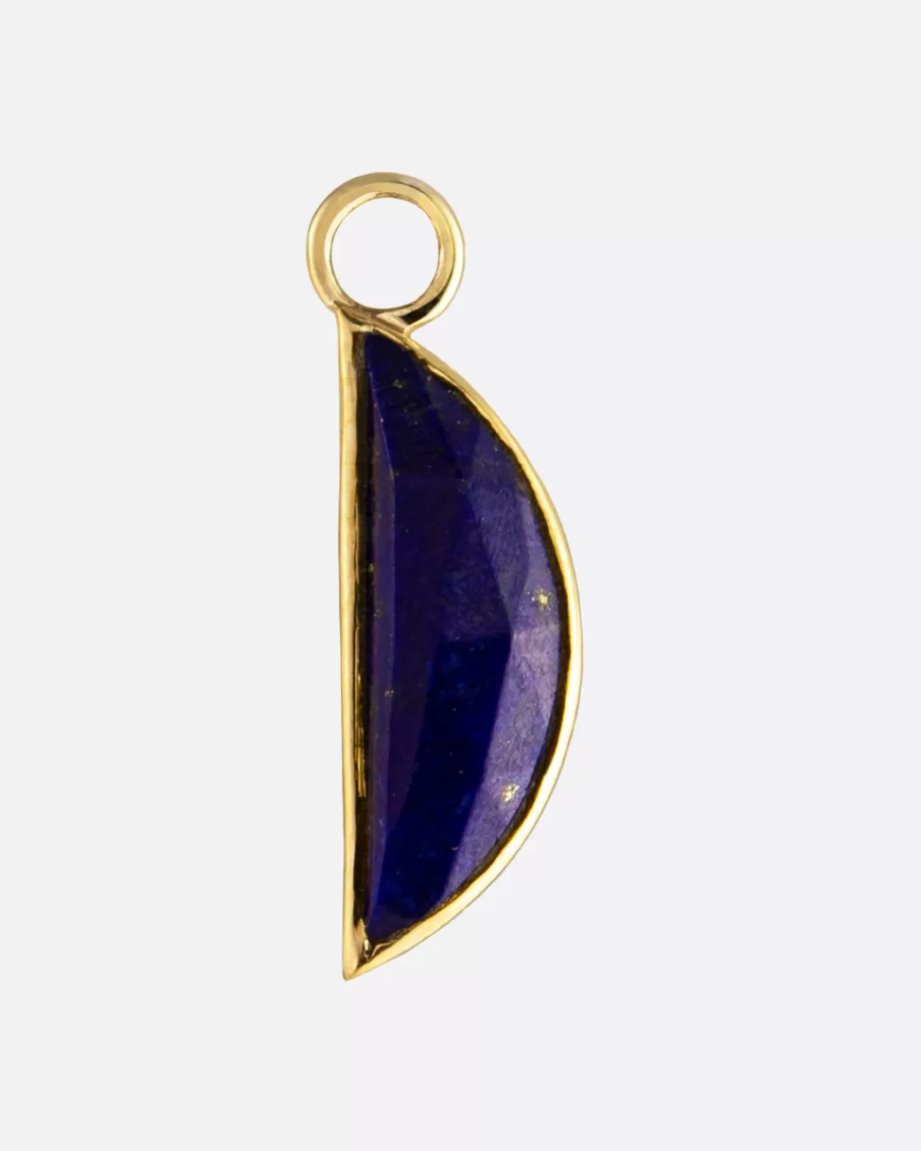 Contemporary>METIER BY TOMFOOLERY Lapis Half Moon Dangle