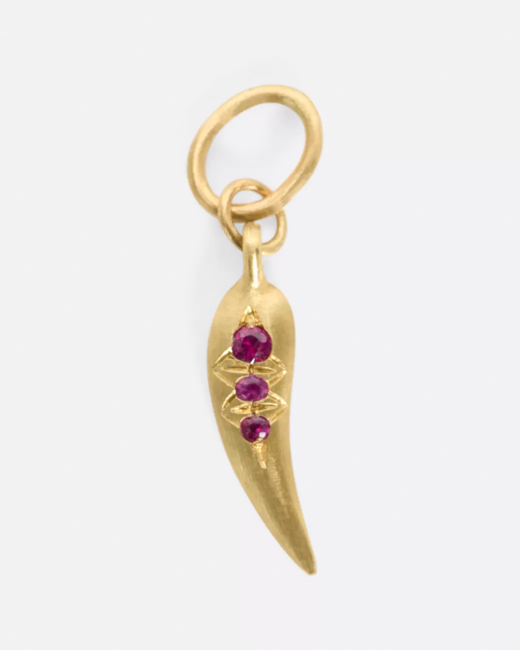 Contemporary>DAN-YELL Lil Chili Charm With Rubies