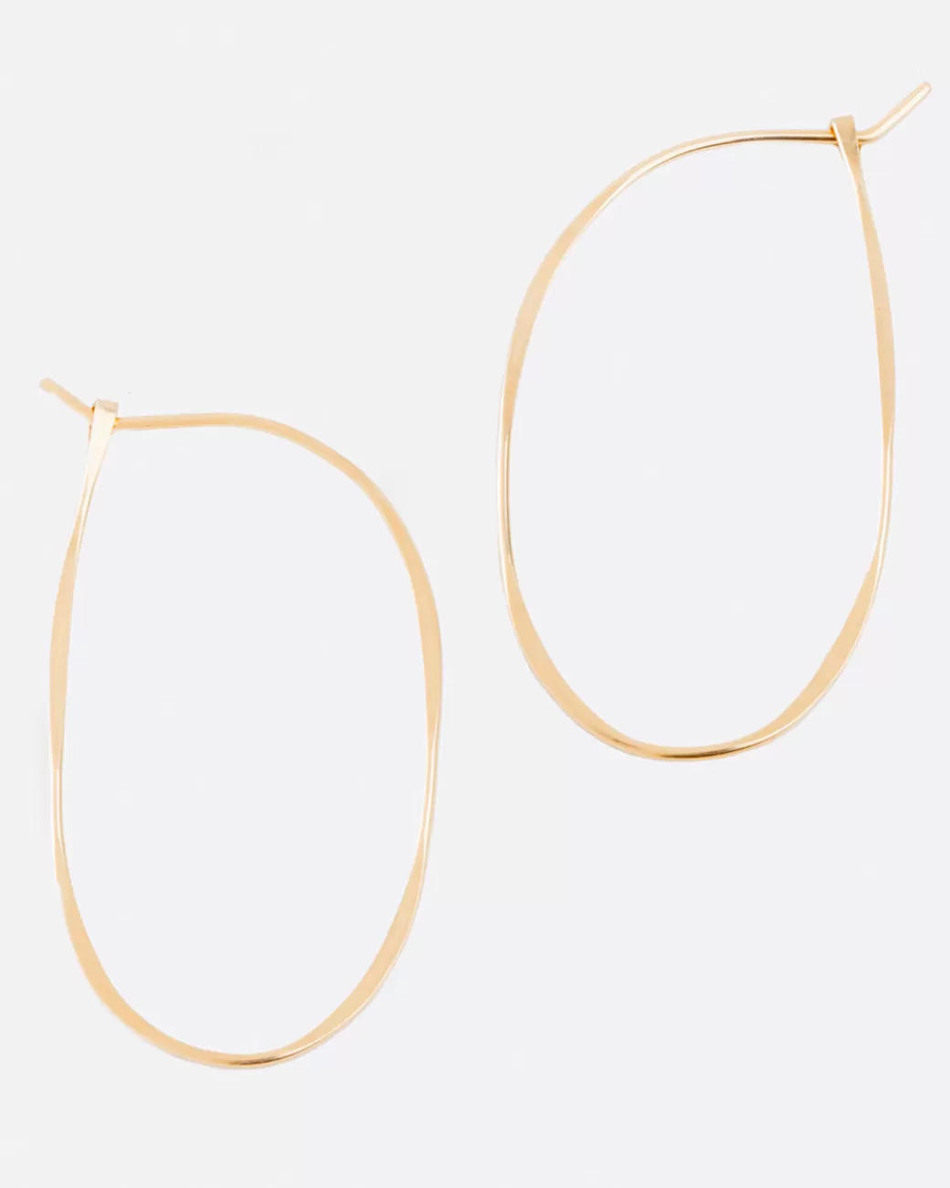 Contemporary>CHRISTINE FAIL Medium Elongated Hoops