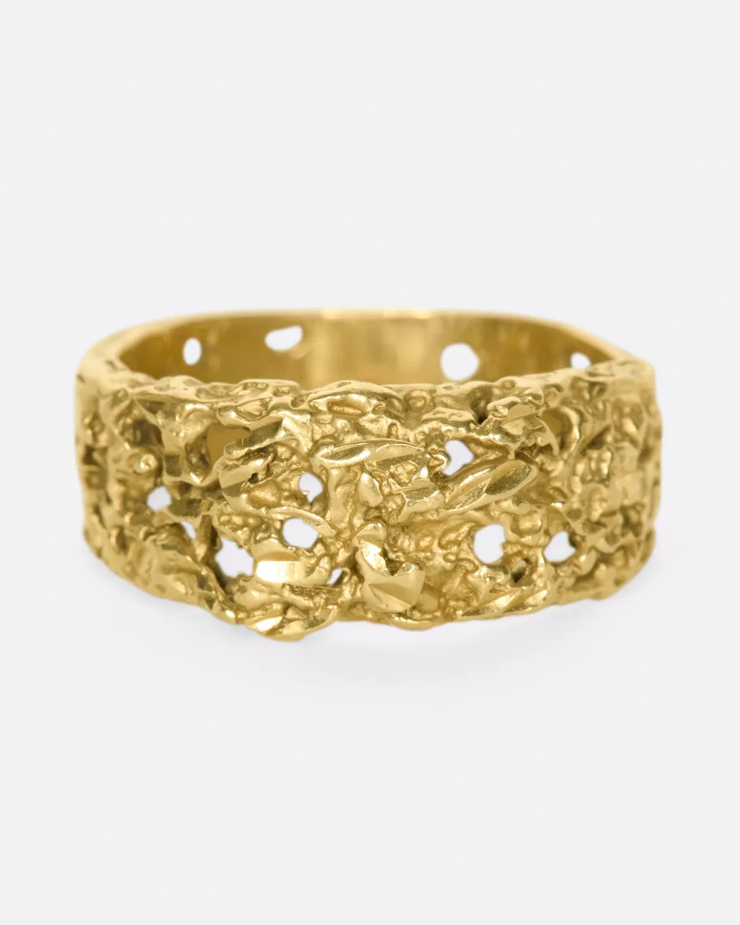 Vintage>Love Adorned Vintage Molten Texture Band