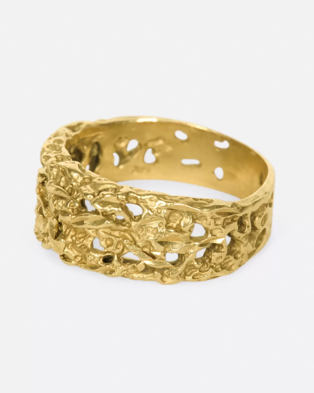 Vintage>Love Adorned Vintage Molten Texture Band