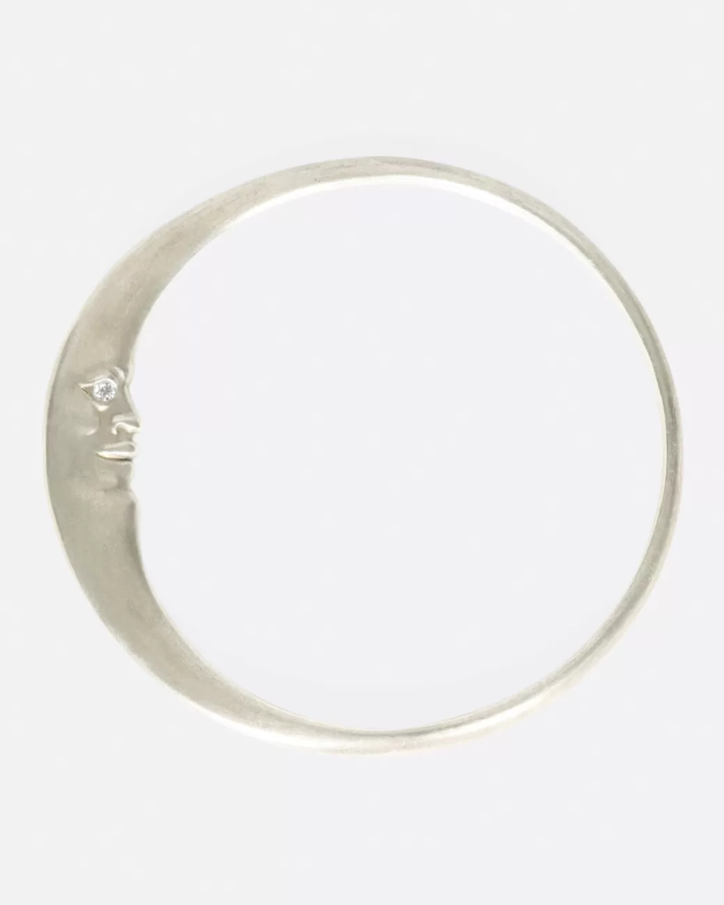 Contemporary>ANTHONY LENT Moonface Bangle Bracelet