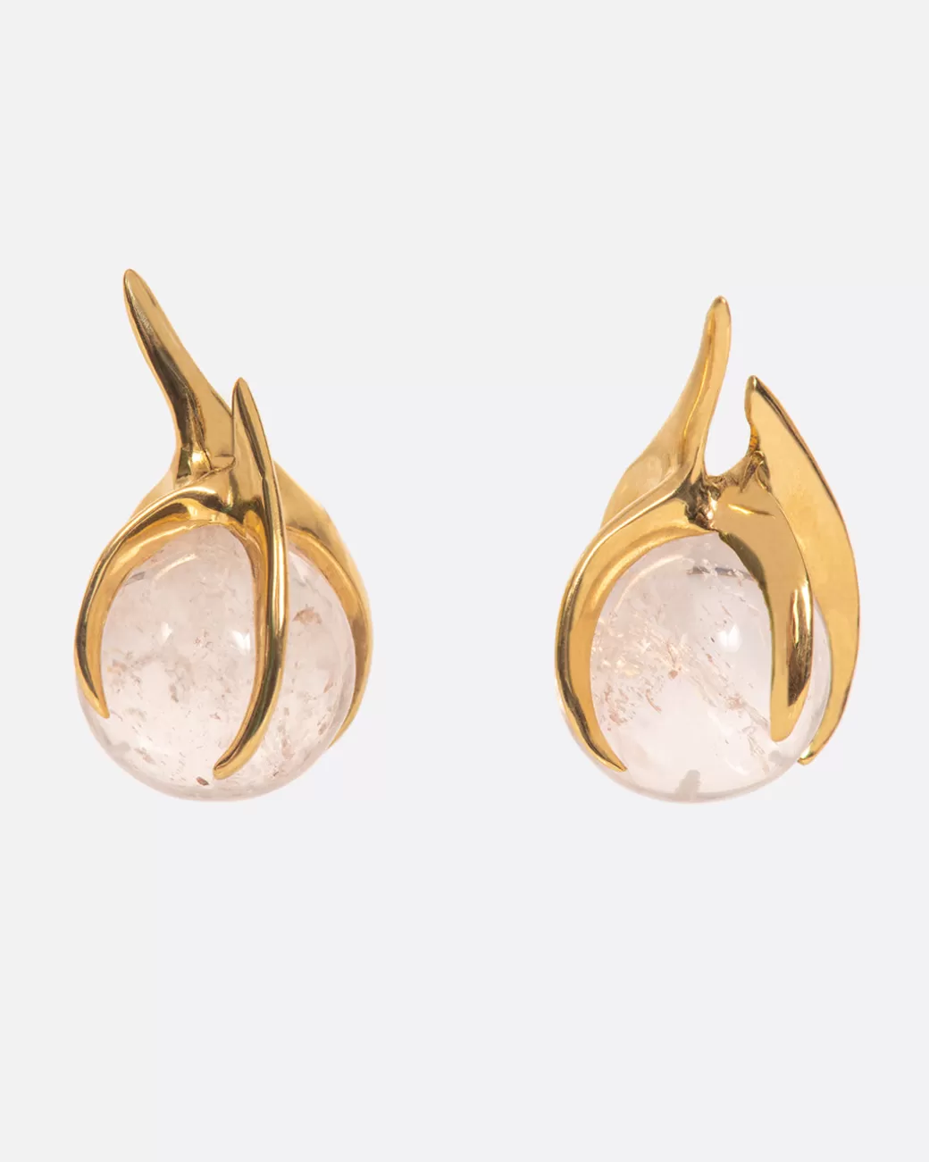 Contemporary>KIKA ALVARENGA Morganite Garras Earrings