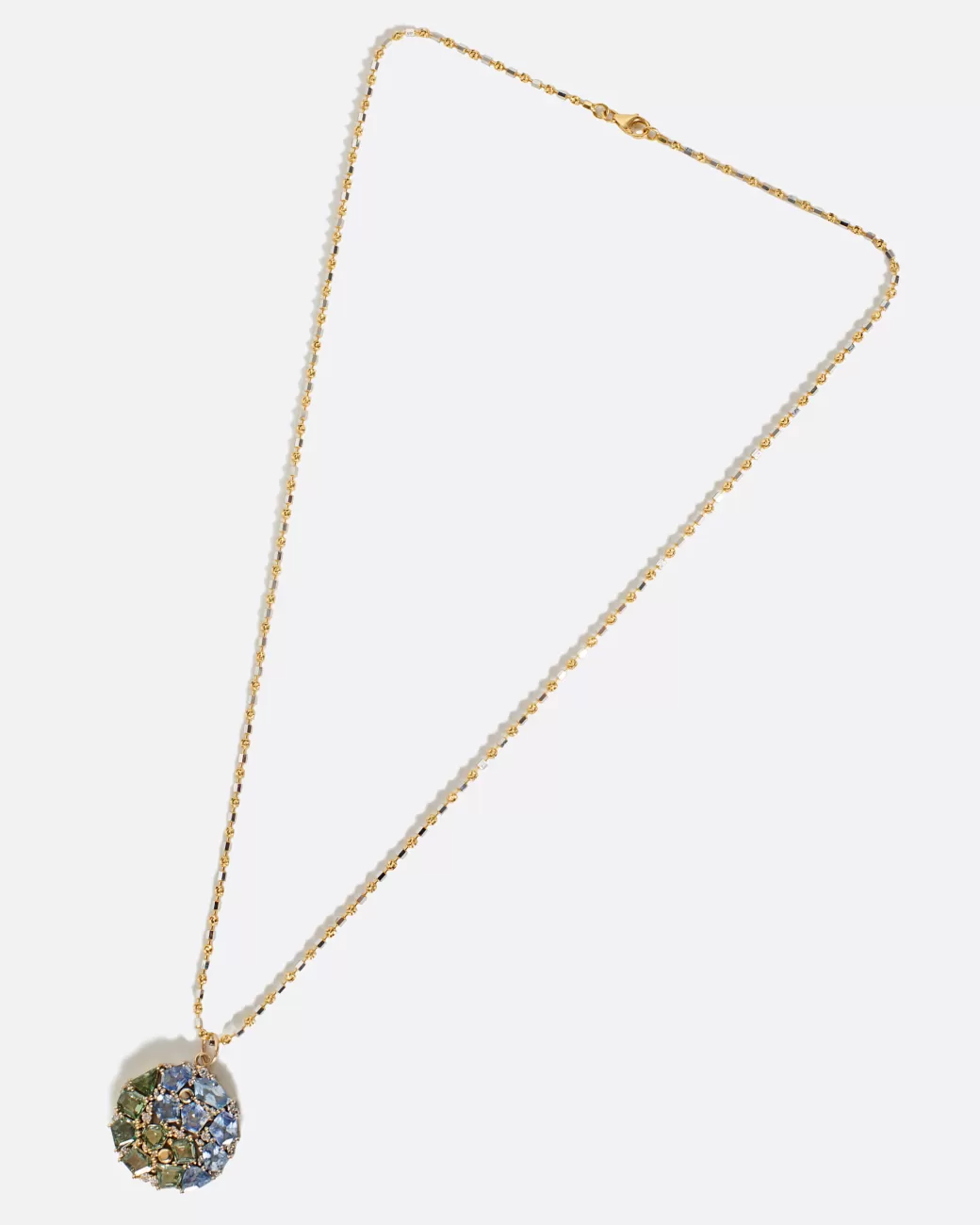 Contemporary>Era Mosaic Yin Yang Necklace