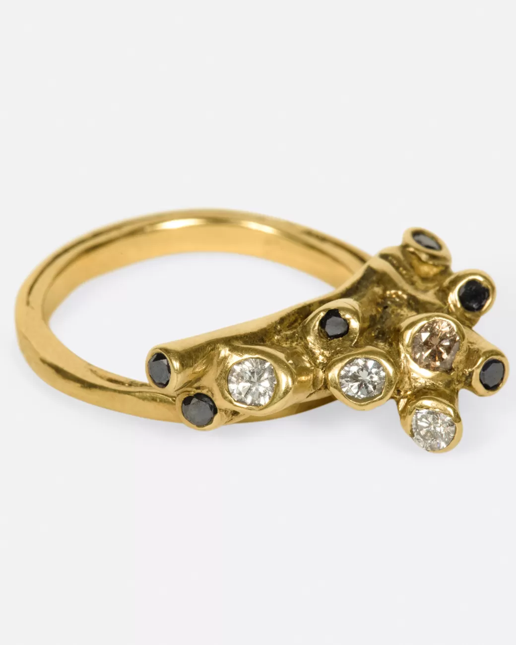 Contemporary>KIKA ALVARENGA Multicolor Diamond Pinos Ring