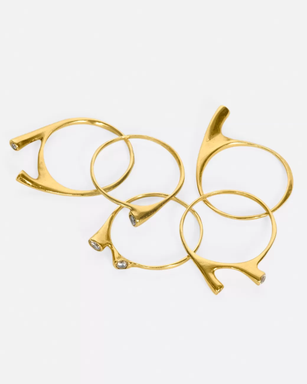 Contemporary>KIKA ALVARENGA Organico Ring Set