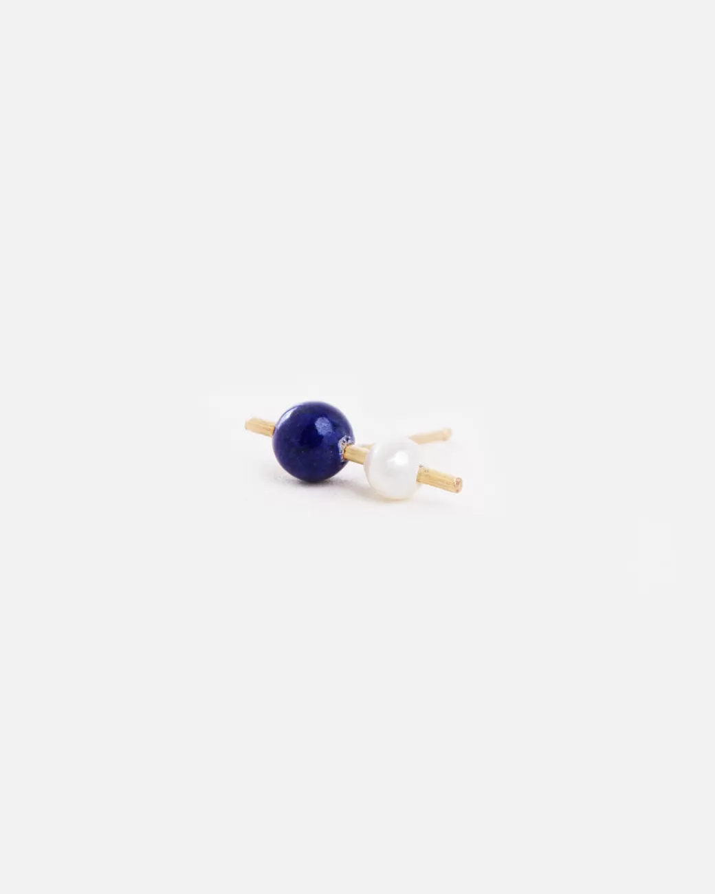 Contemporary>MAU DESIGN LLC Orion Double Earring With Lapis